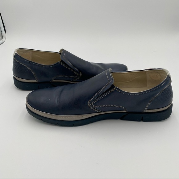 Pikolinos Men\'s Leather Palamos Mor Slip On Loafers Flats Shoes Navy Size 11.5‎ main image 7